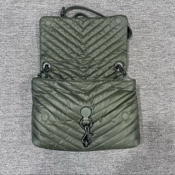 Rebecca Minkoff Edie Nylon Jumbo Flap Shoulder Bag - Picture 3 of 10